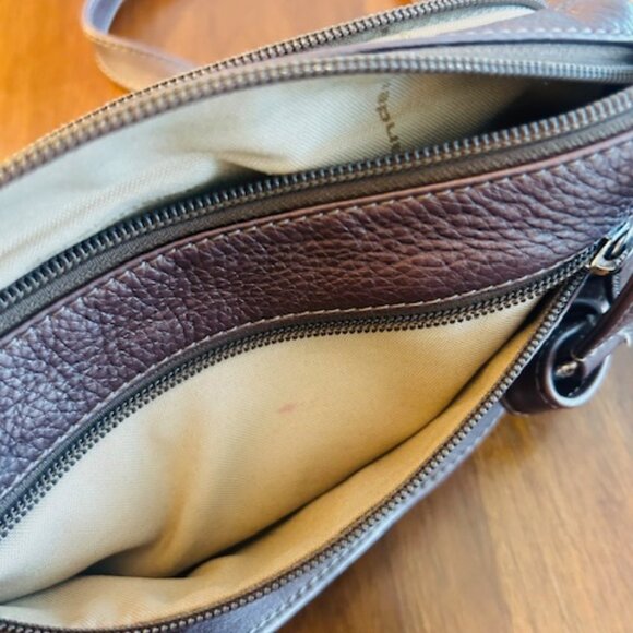 Derek Alexander Cross-Body Soft leather Purse - Copper - Picture 11 of 13